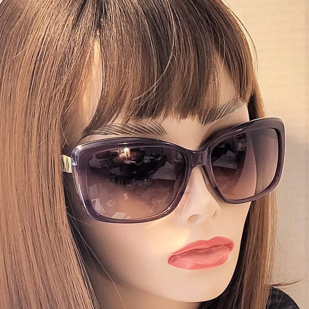 NWOT ELLE Sunglasses Rx-Able Optical Quality Brown With Brown Gradient Lenses…